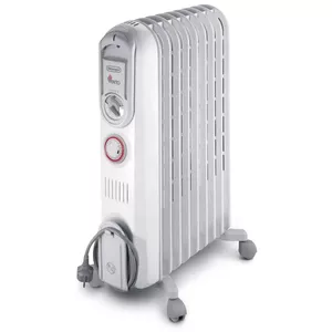 Масляный радиатор DeLonghi V550715 1500 Вт белый