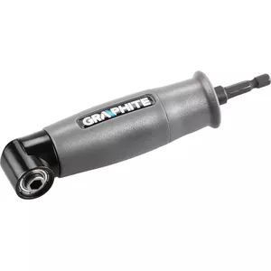 Angle attachment GRAPHITE 55H931 for screwdriver — right-angle accessory for tight spaces