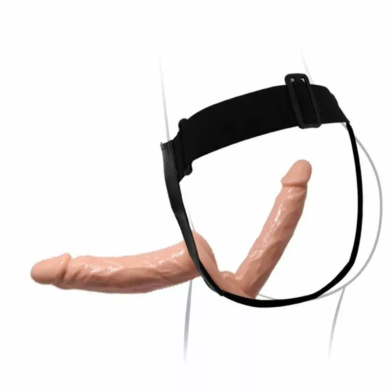 BAILE Ultra Passionate divkāršs dildo ar siksnu Photo 3
