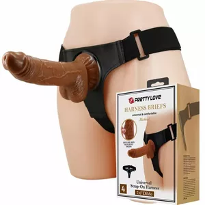 Dildo Harness Attachment Pretty Love Michael 20cm Black