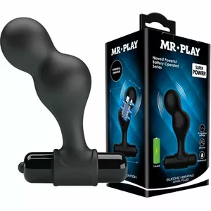 Anal Plug MR PLAY Silicone Black
