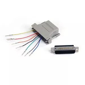 DB25 to RJ45 Modular Adapter StarTech.com GC258MF Connector 1 DB-25 Connector 2 RJ-45