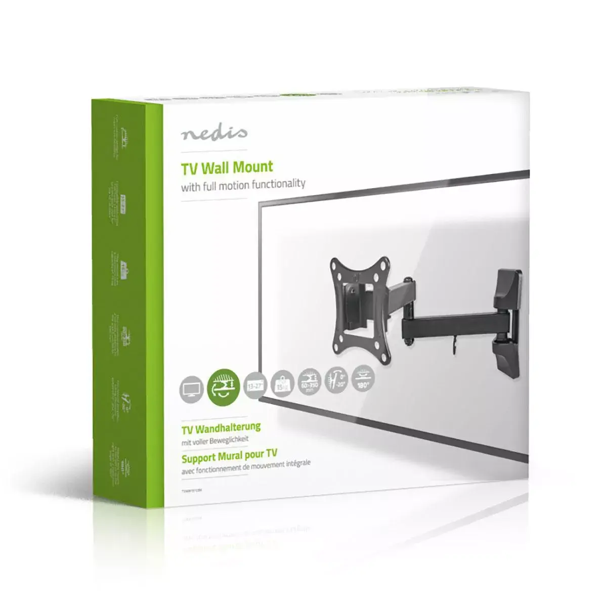 Крепление для телевизора Nedis TVWM1510BK Photo 6