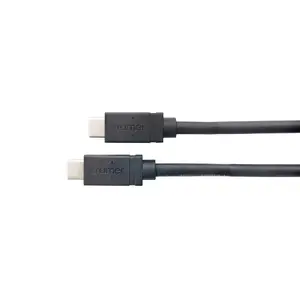 USB cable Kramer Electronics C–U32/FF–3 USB 3.2 Gen 2 0.9 m USB C Black