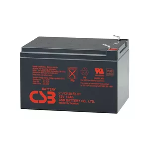 Lead-acid sealed AGM VRLA battery csb battery CSB-XTV12120F2FR-WT 12V 12Ah