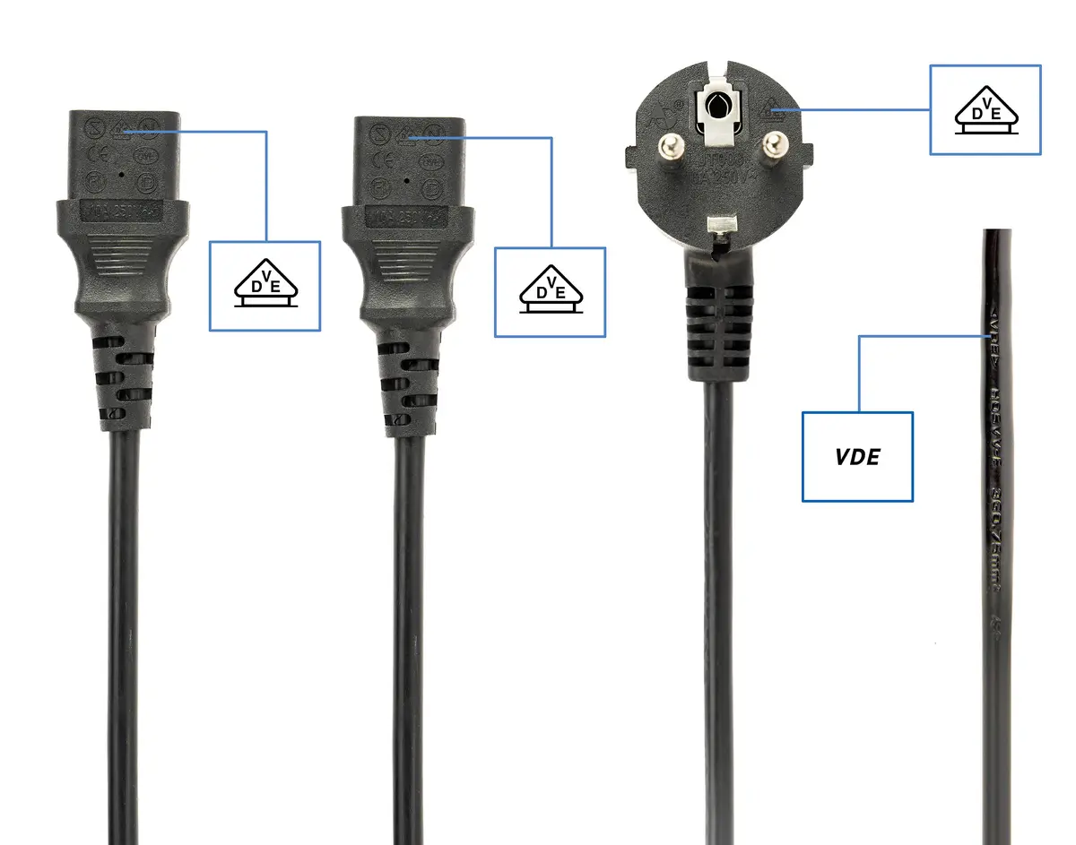 Gembird PC-186-ML6 Power Cable Photo 4
