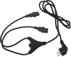 Gembird PC-186-ML6 Power Cable Black 2 m CEE7/4