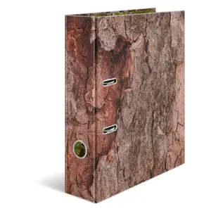 Ring binder HERMA 19653 A4 Brown Round ring Storage
