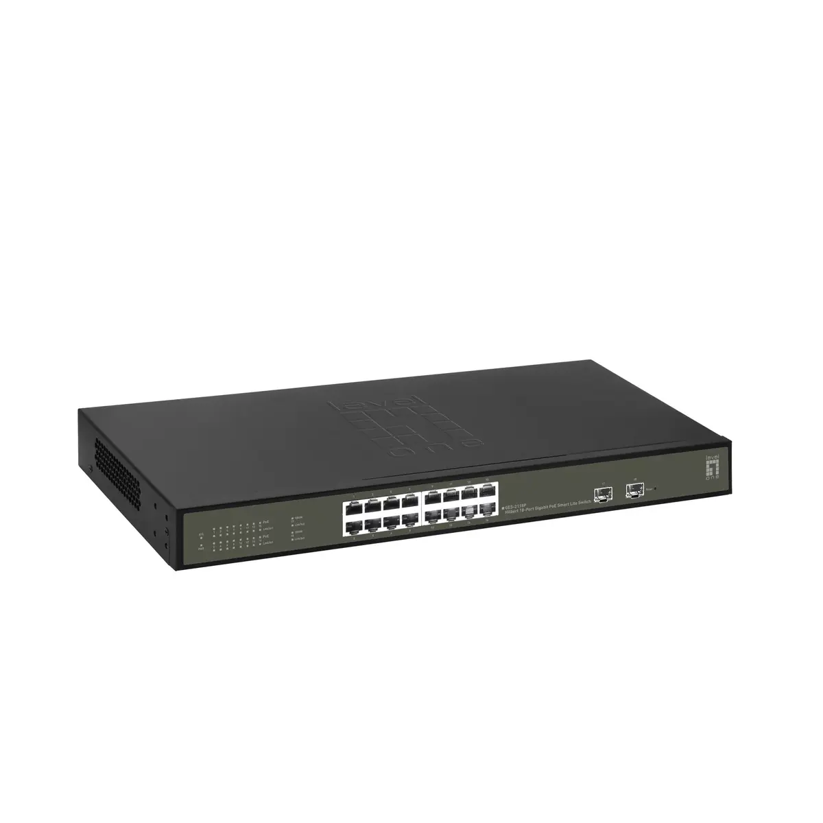 Managed Switch LevelOne Hilbert GES-2118P Photo 4