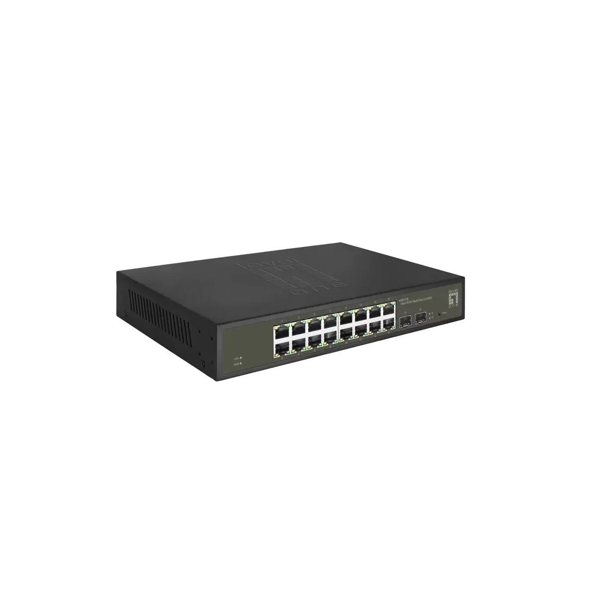 Pārvaldāms slēdzis LevelOne Hilbert 18-Port Gigabit Smart Lite Photo 4