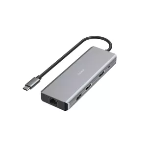 Hama CONNECT2Media USB Type-C Хаб 5000 Mbit/s HDMI RJ-45