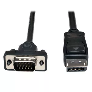 Tripp Lite P581-006-VGA-V2 video kabeļu aksesuārs 1,8 m DisplayPort Melns