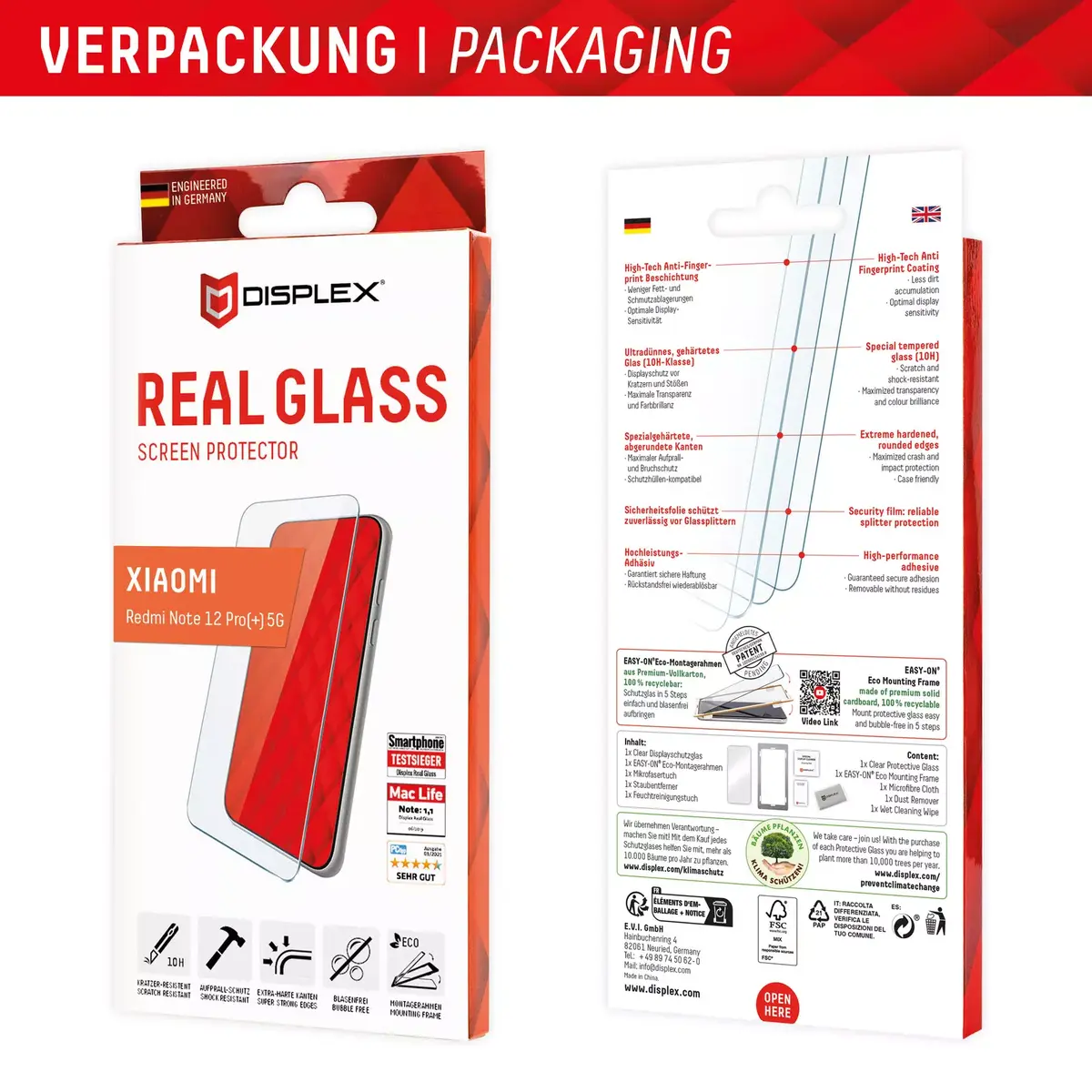 Displex Screen Protector Xiaomi Redmi Note 12 Pro(+) 5G Photo 9