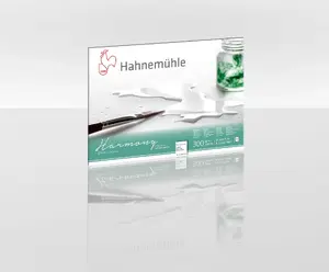 Akvareļu papīrs Hahnemühle Harmony 300 g/m², 12 loksnes A4