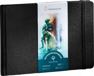 Альбом для акварели Hahnemühle A4 ландшафт 100% хлопок 250 г/м² 60 листов