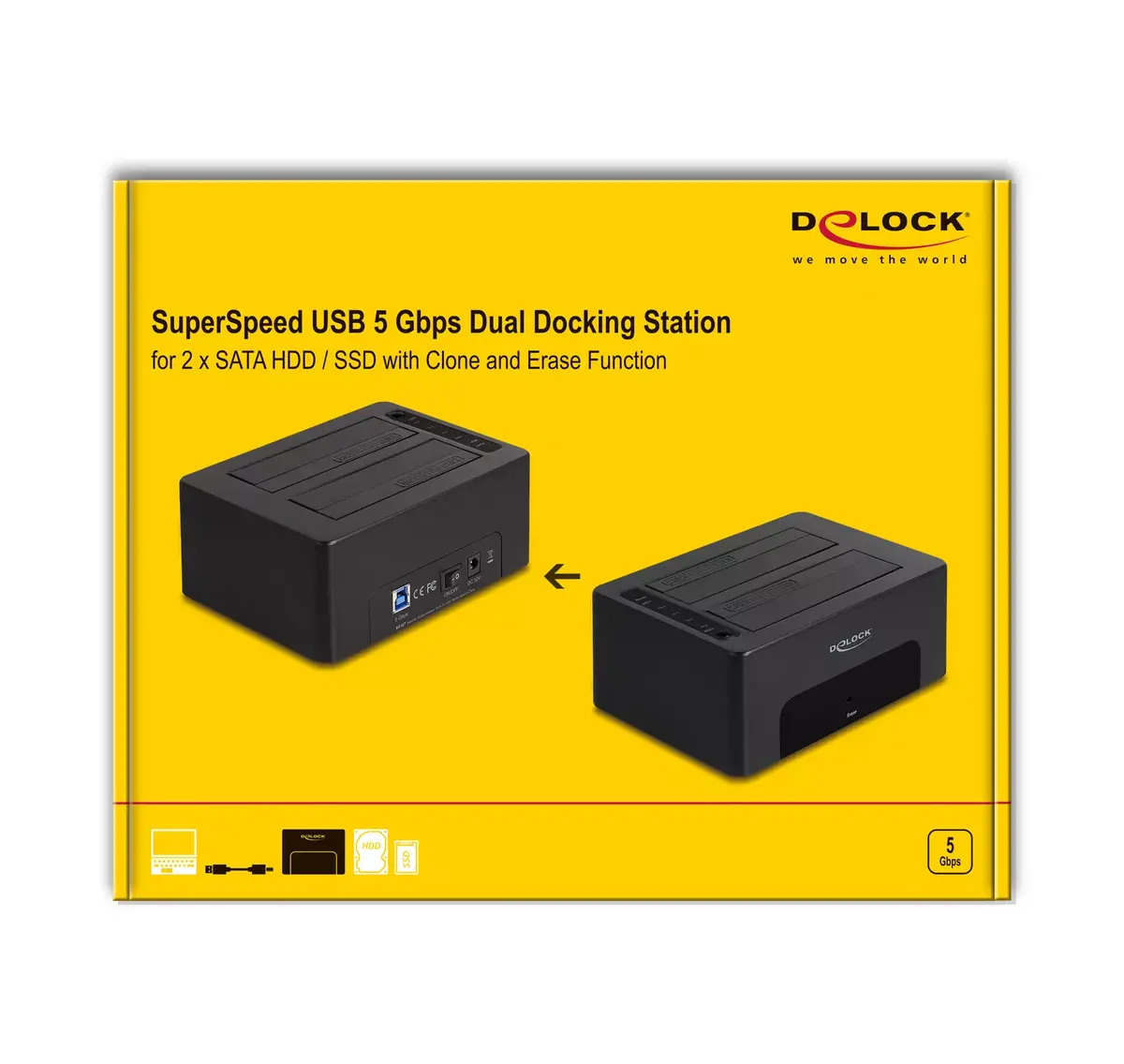 Корпус HDD/SSD DeLOCK 64187 Photo 5