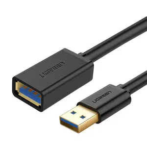 USB 3.0 extension cable adapter UGREEN 10368B — USB A female to USB A male, 1 m, black