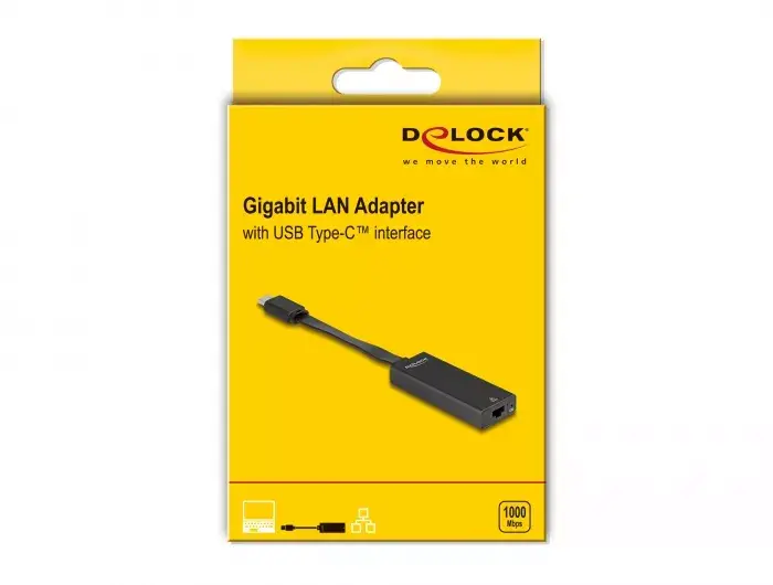 DeLOCK 66246 cable gender changer RJ-45 USB C Photo 2