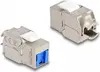 DeLOCK Keystone Module RJ45 jack to LSA Cat.6A Photo 2