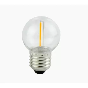 LED лампа E27 1W с нитью теплый белый 2700K 50 лм от led line