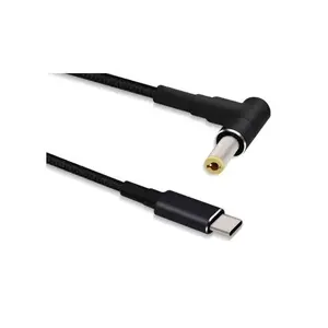 Kabeļa dzimuma maiņš Microconnect USBC-DC-5A-15V USB C uz 5.5*2.5 1.2m Melns