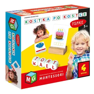 Обучающий MULTIGRA Montessori Куб от Alexander — набор для письма из 4 кубиков (модель 0579)
