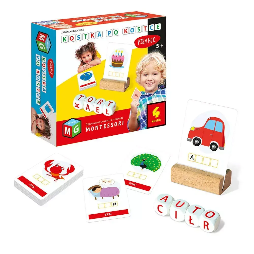 MULTIGRA Montessori Cube no Alexander — 4 kubu komplekts Photo 2