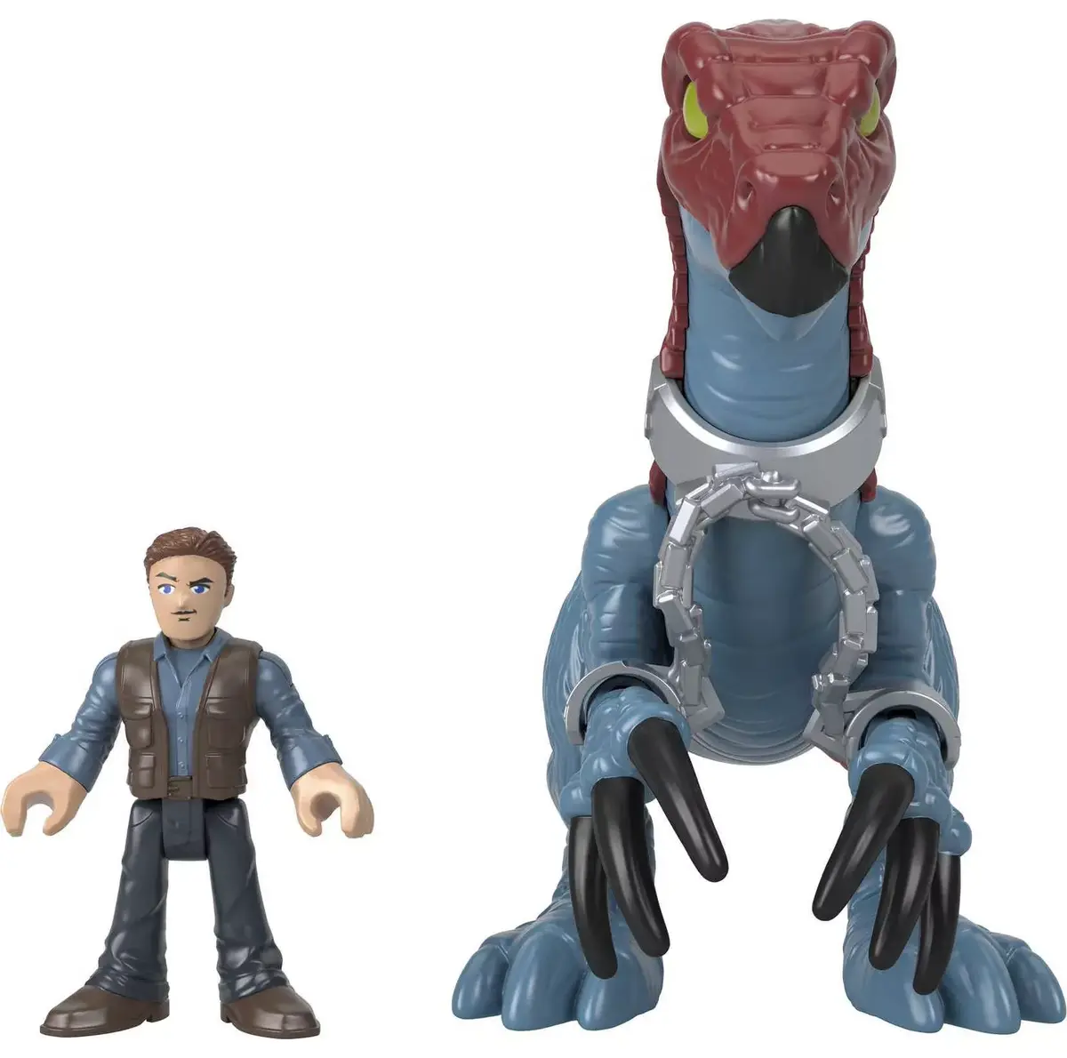 Fisher-Price Imaginext Therizinosaurus un Owen komplekts Photo 4