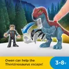 Fisher-Price Imaginext Therizinosaurus un Owen komplekts Photo 8