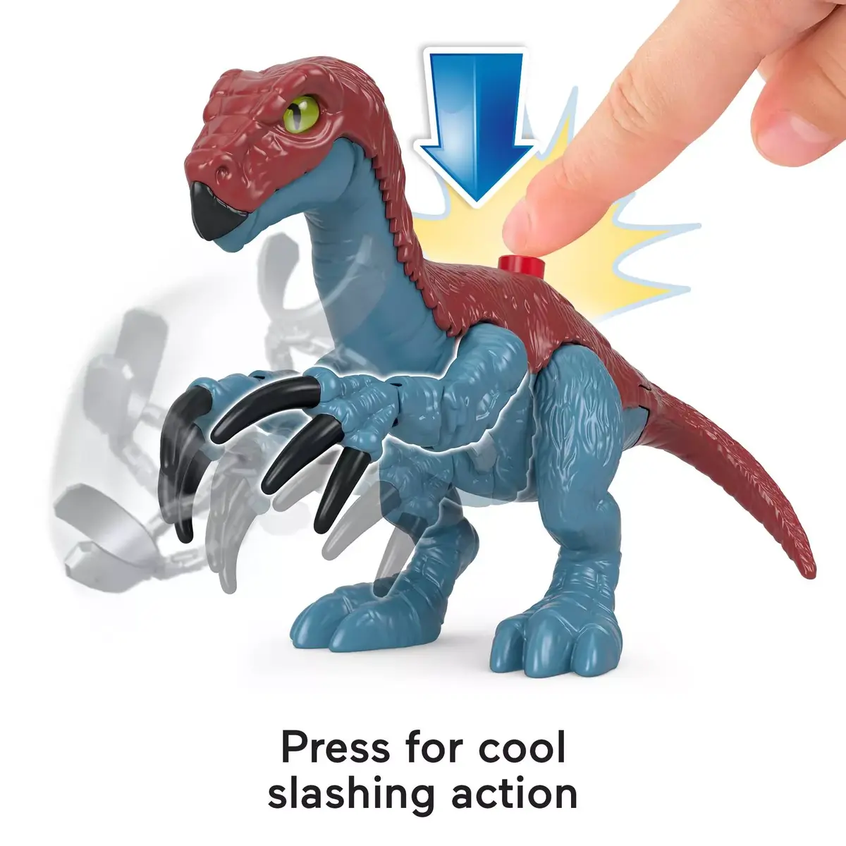 Fisher-Price Imaginext Therizinosaurus un Owen komplekts Photo 9
