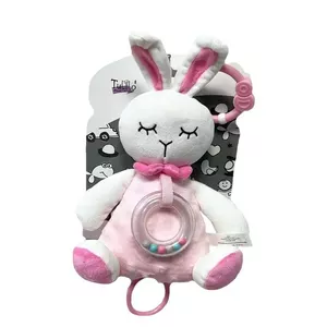 Музыкальная шкатулка TULILO 9238 Bunny 18 см — заводная музыкальная игрушка для малышей