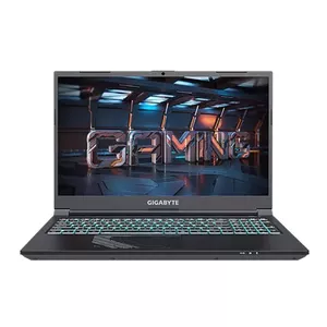 Gigabyte KF G5 Black, 15,6", FHD, 1920 x 1080, matēts, Intel Core i5, i5-12500H, 16 GB, SSD 512 GB, Intel Iris Xe Graphics, NVIDIA GeForce RTX 4060, GDDR6, 8 GB, Windows 11 Home, 802.11ax, Bluetooth versija 5.2, Tastatūras valoda angļu, Tastatūras aizmugure, Garantija 24 mēneši, Baterijas garantija 12 mēneši