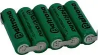 Rechargeable Battery Pack Beltrona RTU5AAZ NiMH 6V 2200mAh (5× AA) for Backup and Portable Devices
