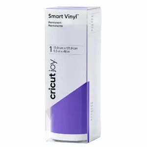 Cricut Smart Vinyl Permanent Purple Adhesive Vinyl 1219mm x 139mm