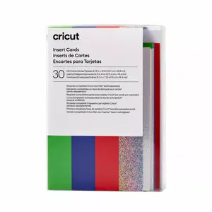 Cricut Card Stock Construction Paper 30 Sheets Blue Green Red