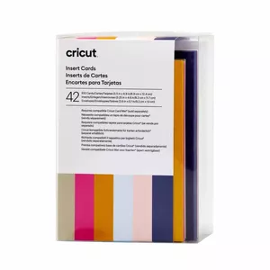 Cricut Card Stock Construction Paper 42 Sheets Blue Khaki Pink