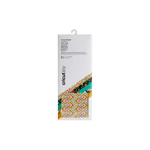 Paper Cricut Cricut Joy Adhesive Backed Deluxe Paper 4.5x12" 10-sheets