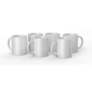 Cup Cricut 2008942 White Universal 6 pcs Volume 0.34 L
