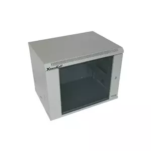 Wall-mount rack XtendLan WS-9U-64B-GREY 9U 600x450 mm, 60 kg load