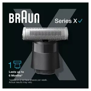Сменная головка Braun XT20 1 головка Черная