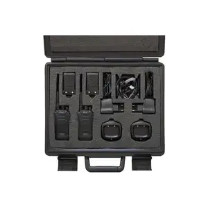Портативная цифровая радиостанция Stabo Koffer FT-Digi-82 с 2 аккумуляторами Li-ion 1650 мА·ч и 2 настольными зарядными устройствами