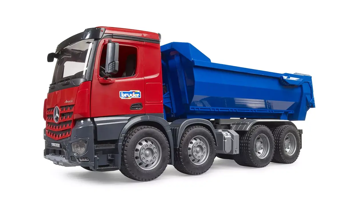 Kravas auto BRUDER MB Arocs Halfpipe Kipp LKW Photo 4