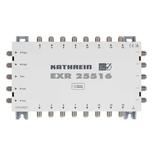 Satelītu multiswitch Kathrein EXR 25516 5 ieejas 16 izejas