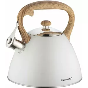 Klausberg kettle with whistle KB-7264, stovetop 3 L capacity, stainless-steel