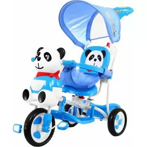 Children's tricycle Sportrike Panda A23-2 blue — 3-wheeled ride-on