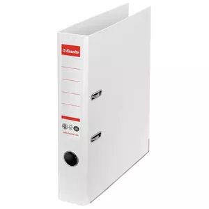 Ring binder ESSELTE 627577 A4 cardboard 290×318×52 mm white