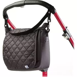 Changing bag Caretero LISTONOSZKA GRAPHITE PIKOWANA