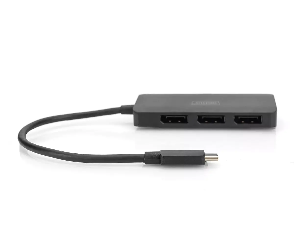 Digitus 3-Port MST Video Hub USB-C на 3x DisplayPort Photo 3