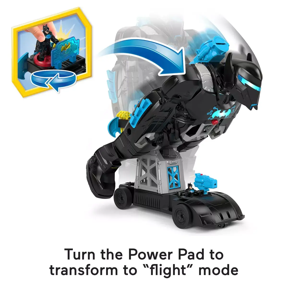 Rotaļlieta Fisher-Price Imaginext DC Super Friends Bat-Tech BatBot Photo 9