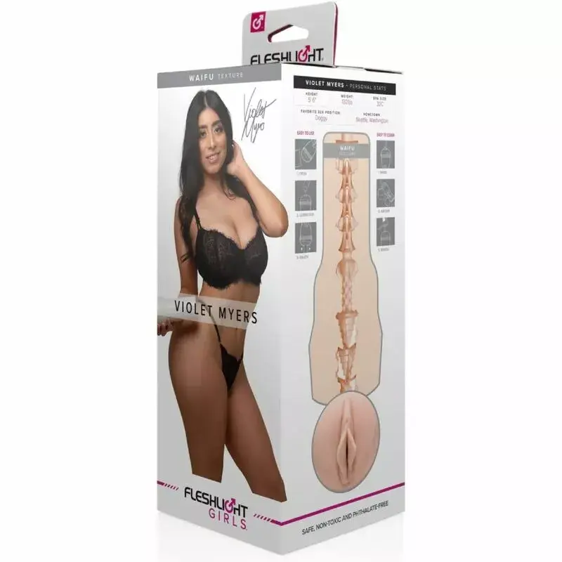 Fleshlight Violet Myers Waifu мастурбатор, 25 см Photo 9